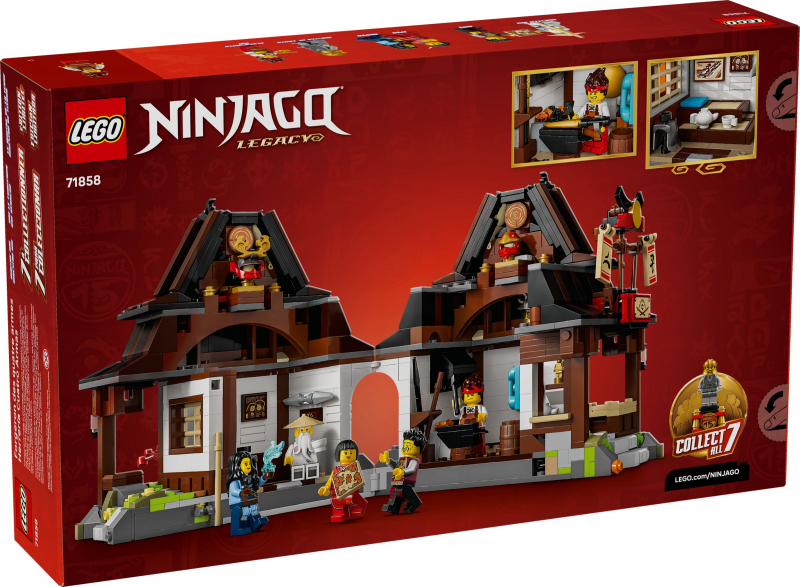LEGO® Ninjago 71858 15-jähriges Jubiläum der Vier-Waffen-Schmiede [neu]