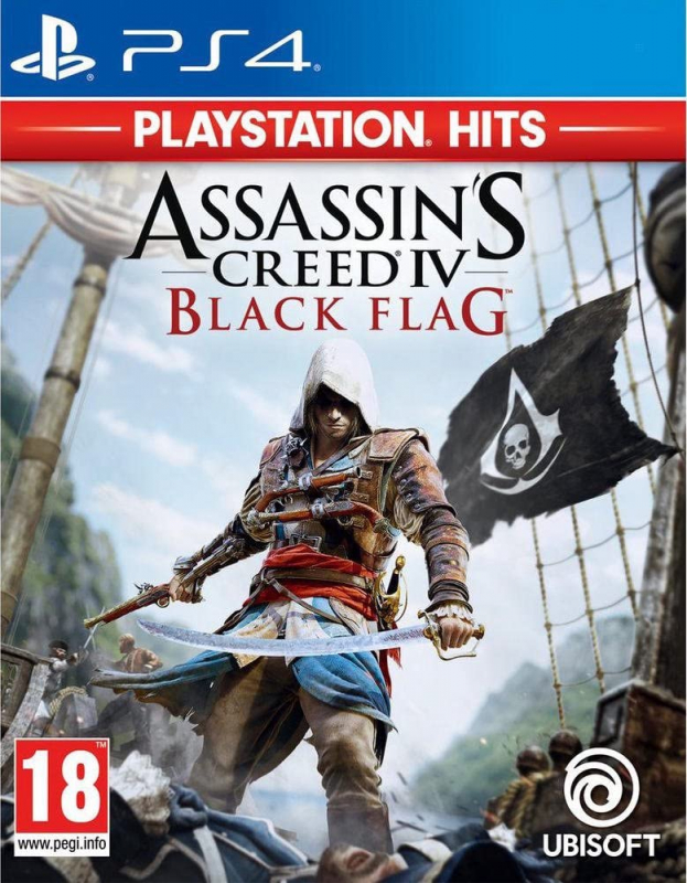 Assassin's Creed 4 (IV) Black Flag [Playstation Hits] (deutsch spielbar) (EU PEGI) (PS4)