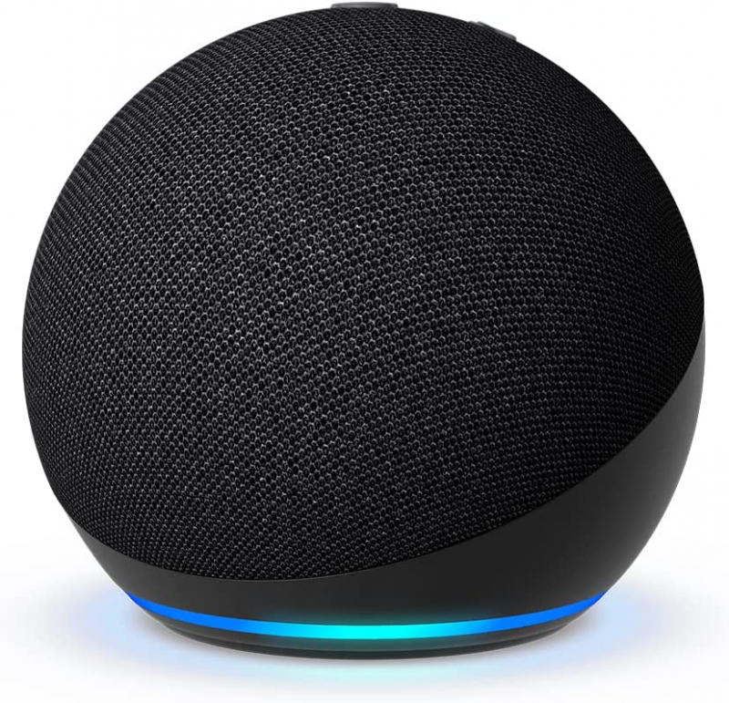 Amazon Echo Dot 5. Generation Smarter Lautsprecher mit Alexa, Anthrazit