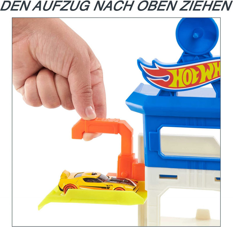 Mattel Hot Wheels City Hai-Angriff Spielset (HDP06)
