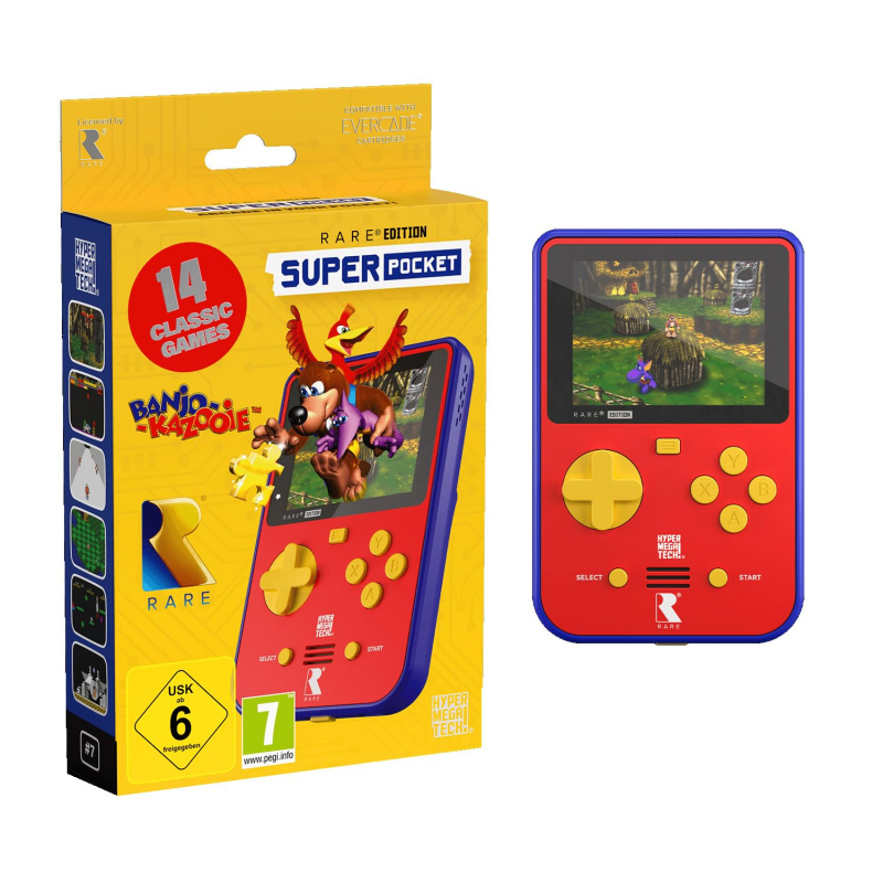 Blaze Evercade Rare Super Pocket Konsole [neu]