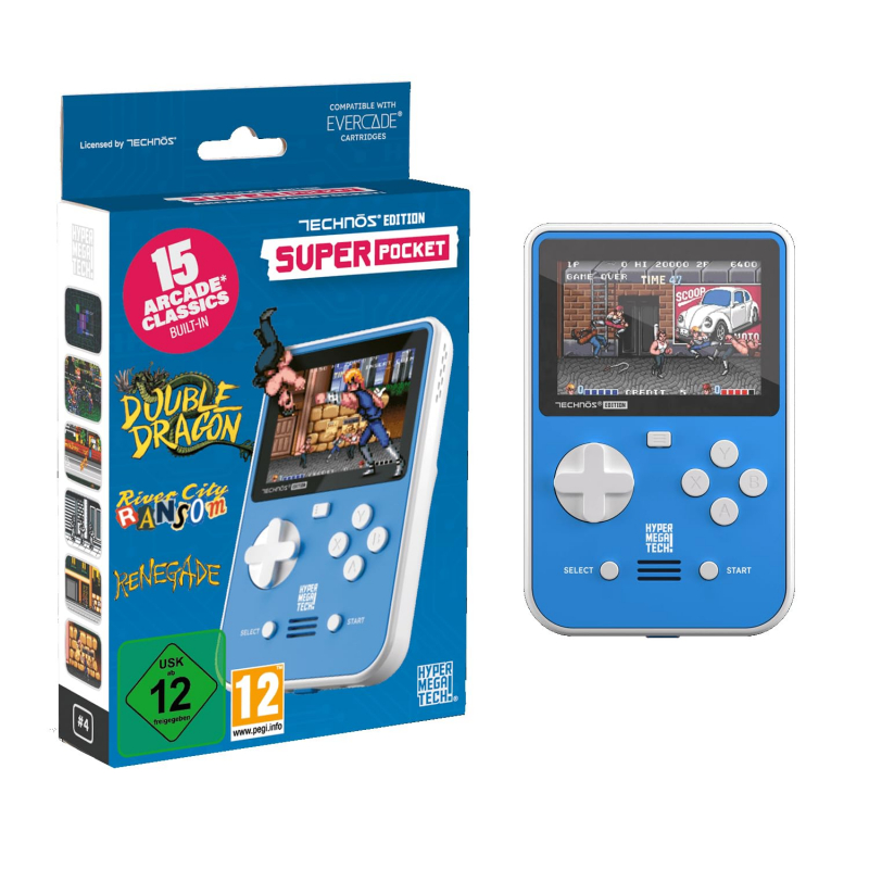 Blaze Evercade Technos Super Pocket [neu]