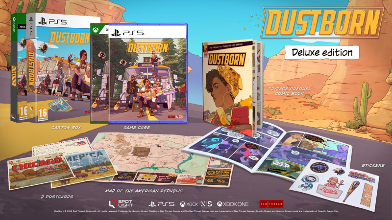 Dustborn Deluxe Edition (deutsch spielbar) (AT PEGI) (XBOX ONE / XBOX Series X)