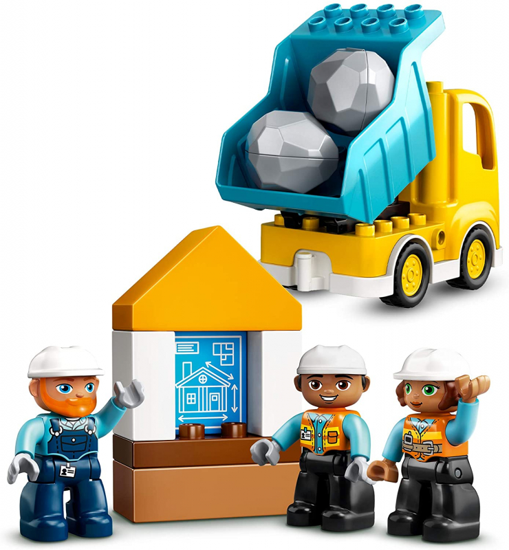 LEGO DUPLO 10932 Baustelle mit Abrissbirne [neu]
