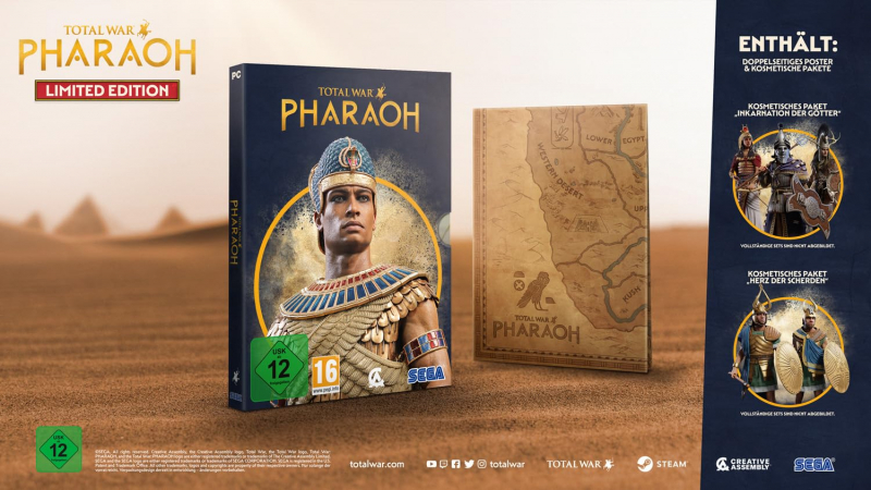 Total War Pharaoh Limited Edition (deutsch spielbar) (AT PEGI) (PC) [Download]