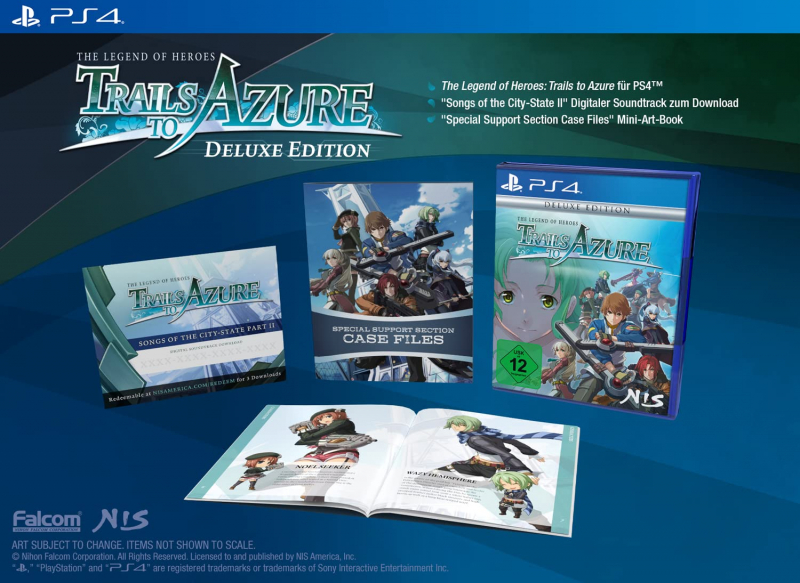 The Legend of Heroes Trails to Azure Deluxe Edition (englisch) (DE USK) (PS4)