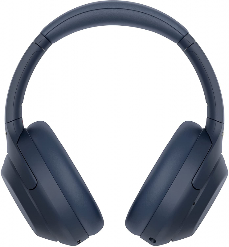 Sony WH-1000XM4 kabellose Bluetooth Noise Cancelling Kopfhörer (30h Akku, Touch Sensor, Headphones Connect App, Schnellladefunktion, optimiert für Amazon Alexa, Headset mit Mikrofon) Midnight Blue Blau (WH1000XM4L.CE7)