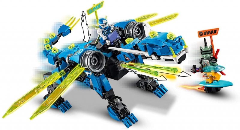 LEGO Ninjago 71711 Jays Cyber-Drache [neu]