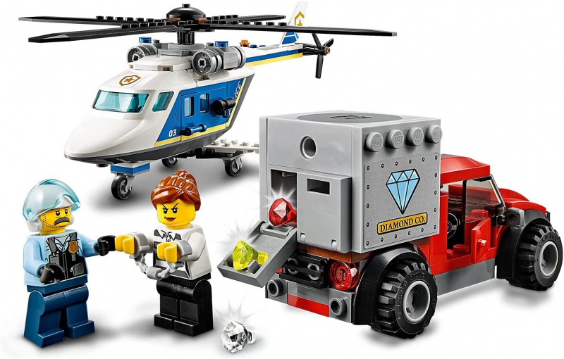 LEGO® City 60243 Verfolgungsjagd mit dem Polizeihubschrauber [neu]