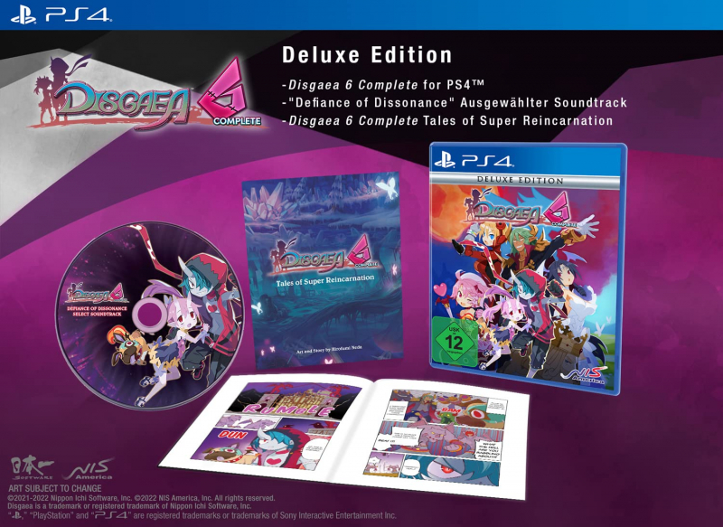 Disgaea 6 Complete Deluxe Edition (englisch) (DE USK) (PS4)