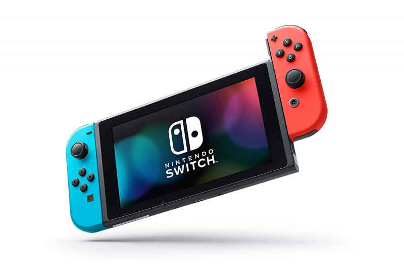 Nintendo Switch Konsole Neon-Rot/Neon-Blau (2019 Edition)