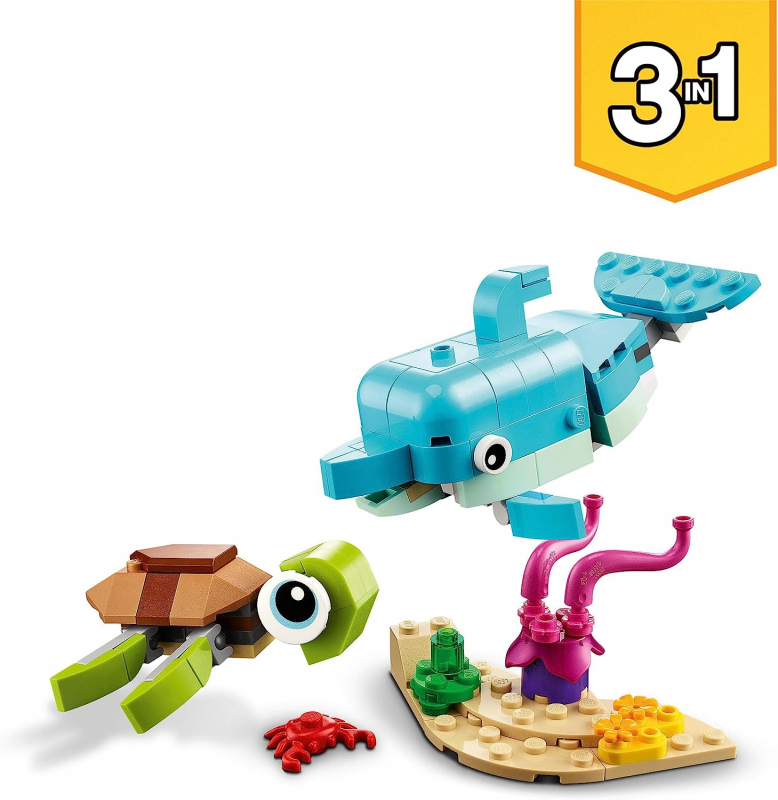 LEGO® Creator 31128 Delfin und Schildkröte [neu]