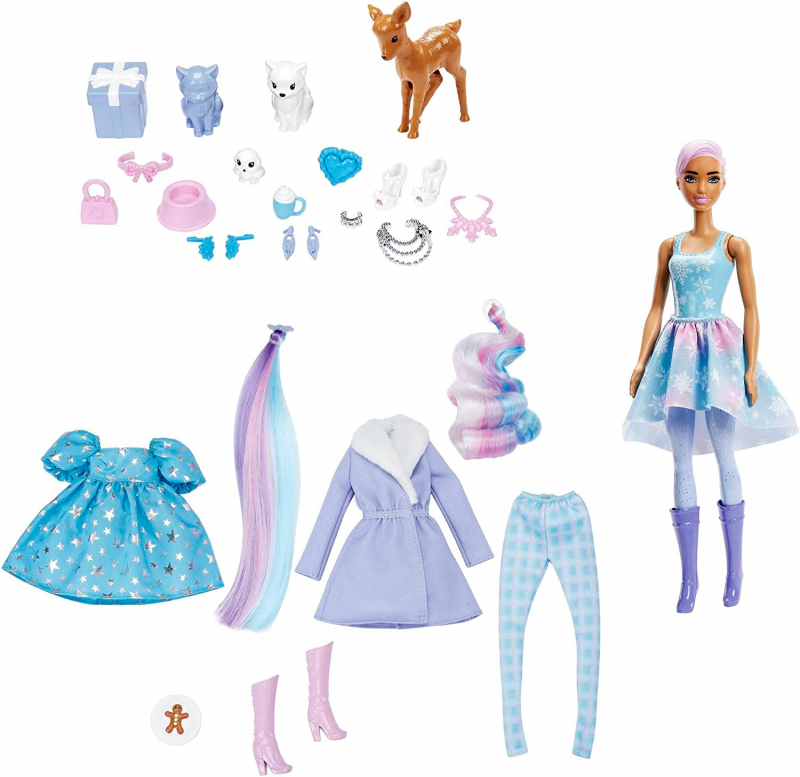 Mattel Barbie Color Reveal Adventskalender 2022 HJD60