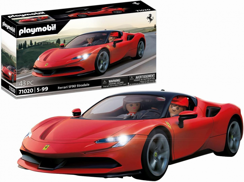 Playmobil® 71020 Ferrari SF90 Stradale mit Lichteffekten, Supersportwagen [neu]