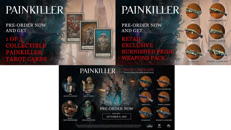 Painkiller [uncut] (deutsch spielbar) (AT PEGI) (PS5) inkl. Tarotkarte / Iron Crusade Digital DLC / Burnished Pride Retail Exklusive DLC