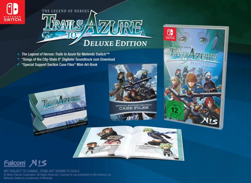 The Legend of Heroes Trails to Azure Deluxe Edition (englisch) (DE USK) (Nintendo Switch)