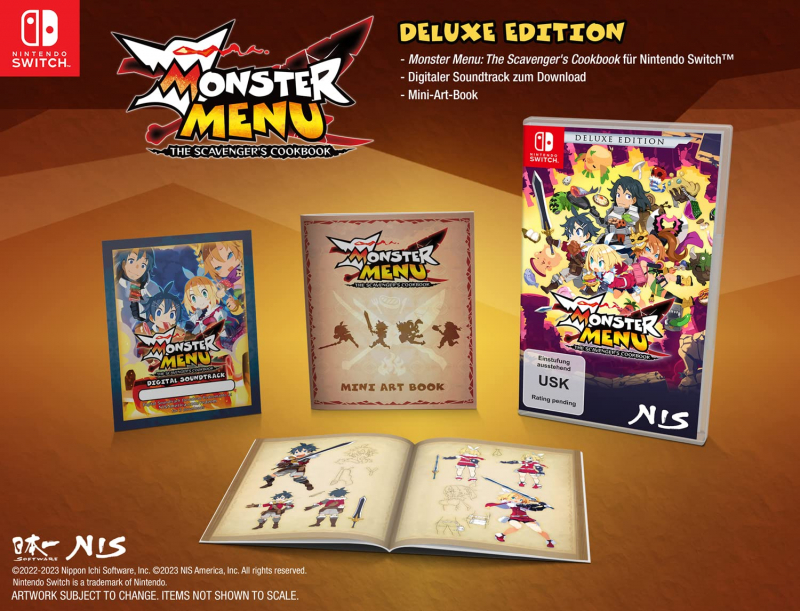 Monster Menu The Scavenger's Cookbook Deluxe Edition (englisch) (DE USK) (Nintendo Switch)