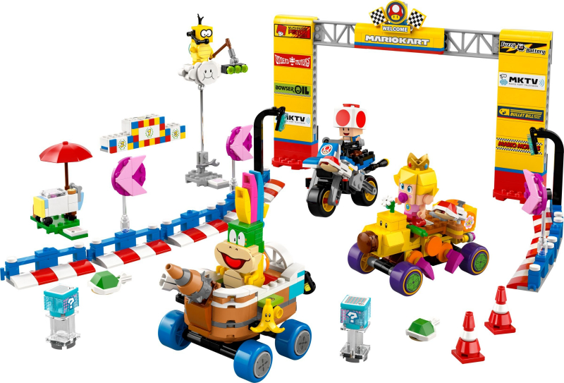 LEGO® Super Mario 72036 Mario Kart™ – Baby Peach & Grand Prix–Set [neu]