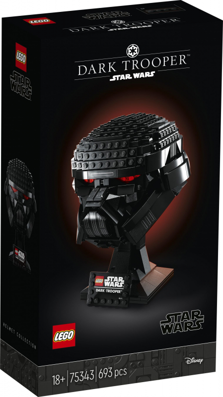 LEGO® Star Wars 75343 Dark Trooper™ Helm [neu - Verpackung beschädigt]