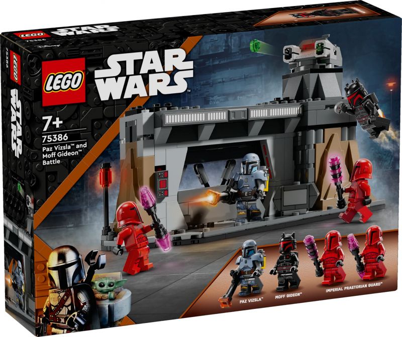 LEGO® Star Wars 75386 Duell zwischen Paz Vizsla™ und Moff Gideon™ [neu]
