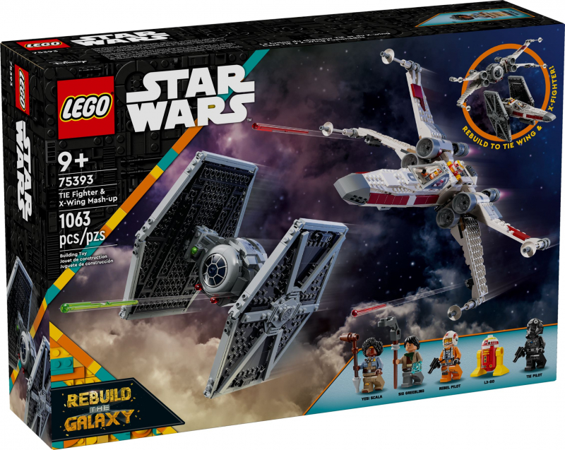 LEGO® Star Wars 75393 Mashup aus TIE Fighter & X-Wing [neu - Verpackung leicht eingedrückt]