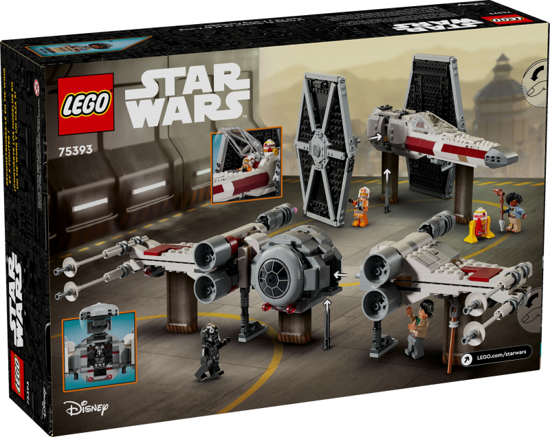 LEGO® Star Wars 75393 Mashup aus TIE Fighter & X-Wing [neu - Verpackung leicht eingedrückt]