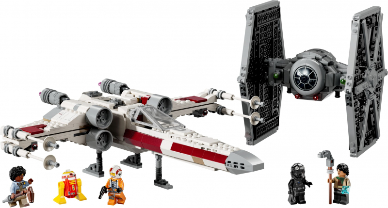 LEGO® Star Wars 75393 Mashup aus TIE Fighter & X-Wing [neu - Verpackung leicht eingedrückt]