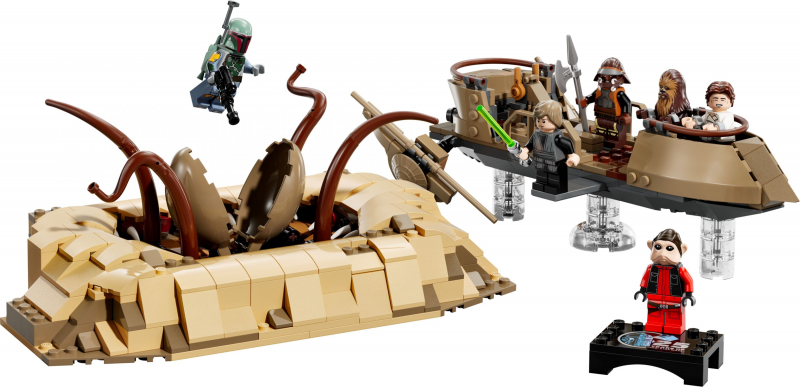 LEGO® Star Wars 75396 Wüsten-Skiff und Sarlacc-Grube [neu]