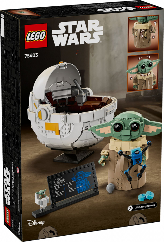 LEGO® Star Wars 75403 Grogu™ in seiner Repulsorwiege [neu]