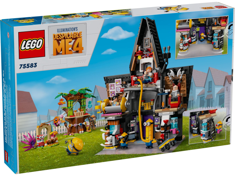 LEGO® Minions: Despicable Me 4 75583 Familienvilla von Gru und den Minions [neu]