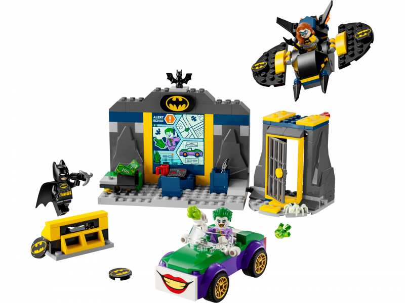 LEGO® Super Heroes 76272 Bathöhle mit Batman™, Batgirl™ und Joker™ [neu]