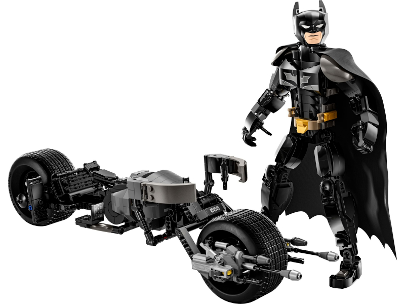 LEGO® Super Heroes 76273 Batman™ Baufigur mit dem Batpod [neu - Verpackung leicht eingedrückt]