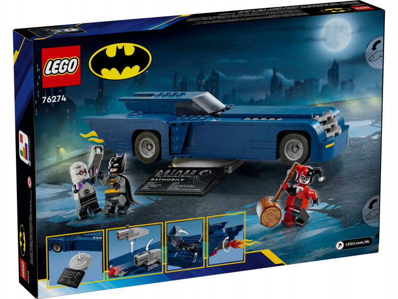 LEGO® Super Heroes 76274 Batman™ im Batmobil™ vs. Harley Quinn™ und Mr. Freeze™ [neu]