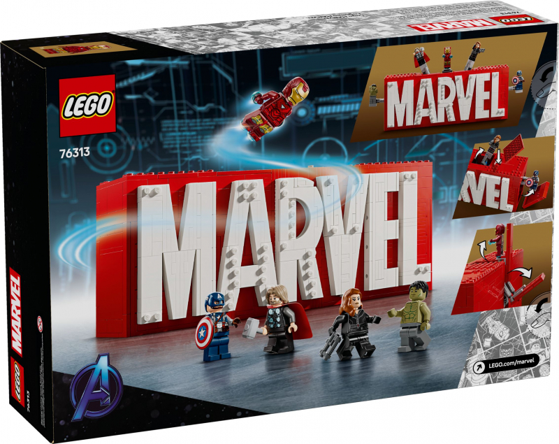 LEGO® Super Heroes 76313 MARVEL Logo & Minifiguren [neu]