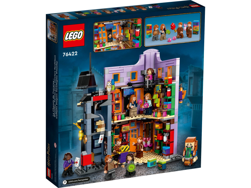 LEGO® Harry Potter 76422 Winkelgasse™: Weasleys Zauberhafte Zauberscherze [neu]
