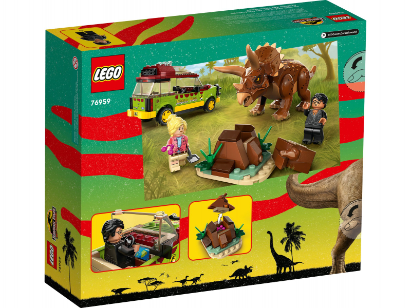 LEGO® Jurassic World 76959 Triceratops-Forschung [neu]