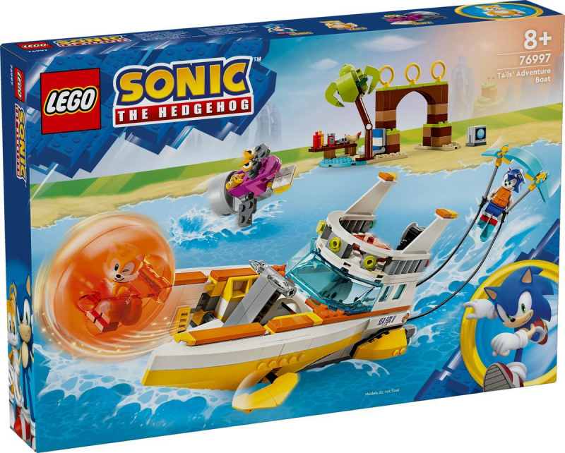 LEGO Sonic the Hedgehog 76997 Tails' Abenteuerboot [neu] Image