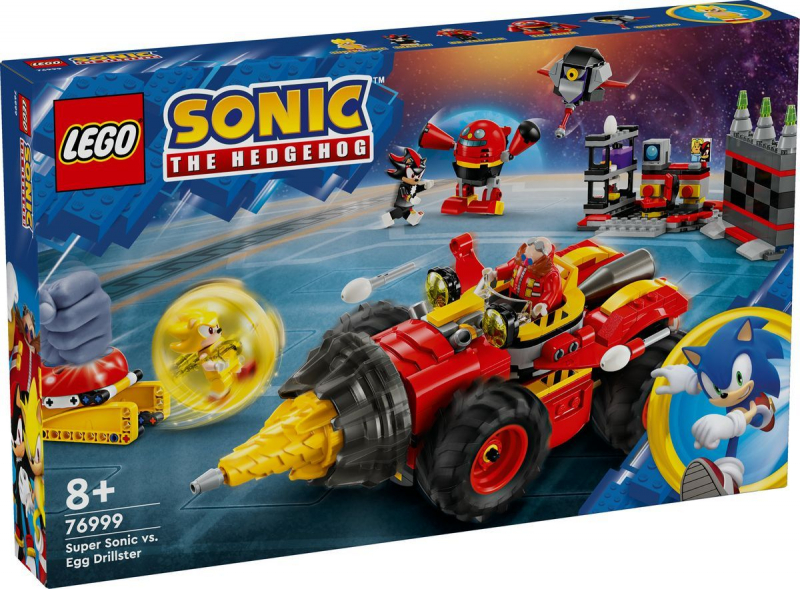 LEGO® Sonic the Hedgehog 76999 Super Sonic vs. Egg Drillster [neu]