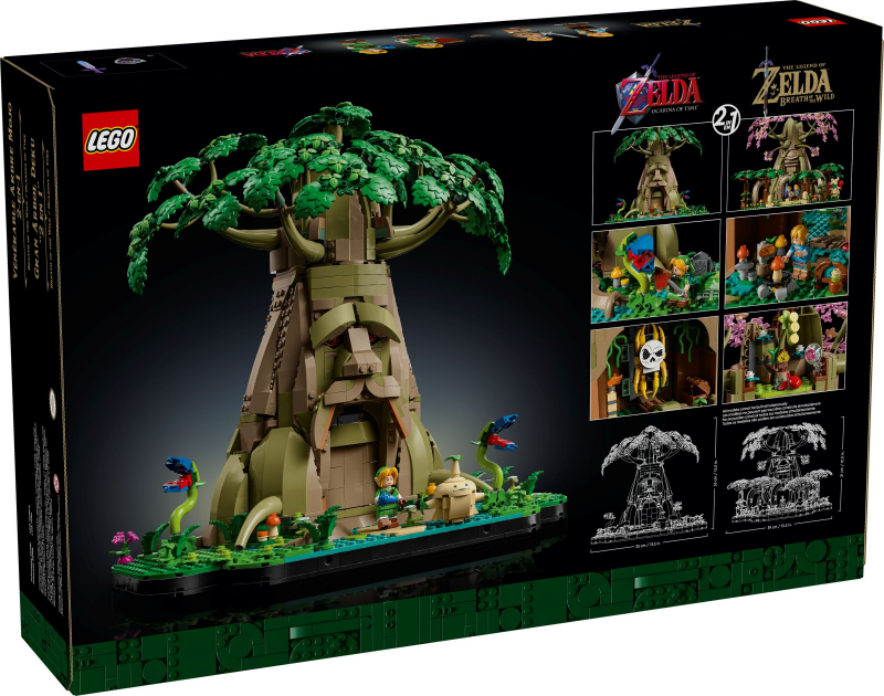 LEGO® 77092 The Legend of Zelda Gaming Breath of the Wild / Ocarina of Time Deku-Baum 2-in-1 [neu]