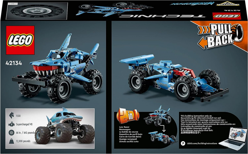LEGO® Technic 42134 Monster Jam™ Megalodon™ [neu]