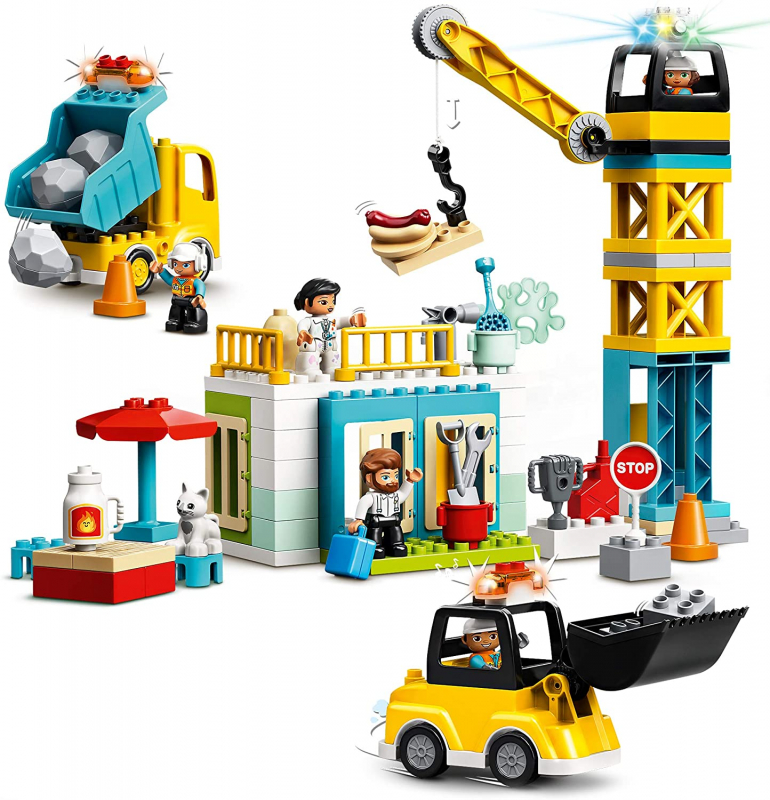LEGO DUPLO 10933 Große Baustelle mit Licht und Ton [neu]