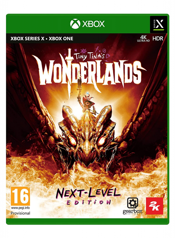Tiny Tina's Wonderlands Next Level Edition (deutsch) (AT PEGI) (XBOX Series X) inkl. Goldene-Rüstung-Pack