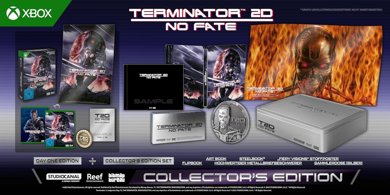 Terminator 2D No Fate Collector's Edition (deutsch spielbar) (DE USK) (XBOX ONE / XBOX Series X)