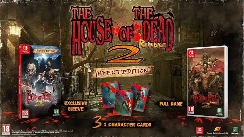 The House of the Dead 2 Remake Infect' Edition (deutsch spielbar) (EU PEGI) (Nintendo Switch)