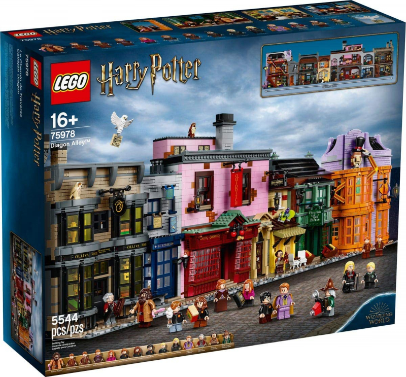 LEGO Harry Potter 75978 Winkelgasse [neu - Verpackung leicht beschädigt]
