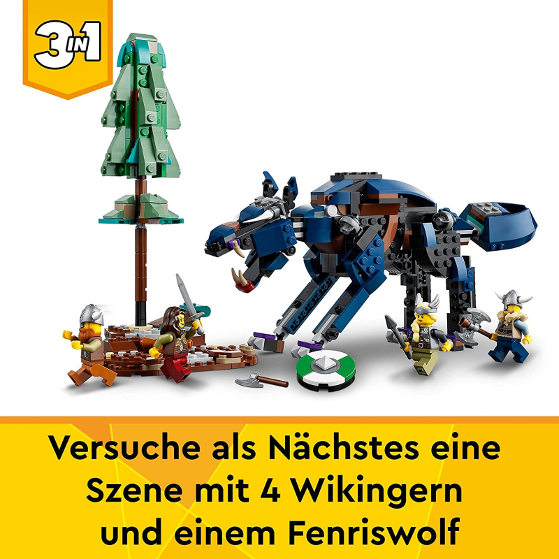LEGO® Creator 31132 Wikingerschiff mit Midgardschlange [neu]