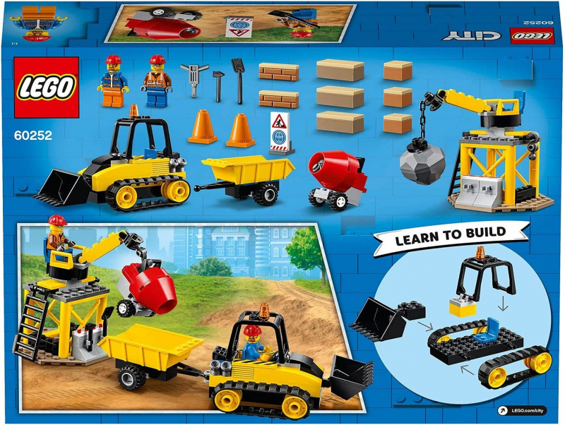LEGO® City 60252 Bagger auf der Baustelle [neu]