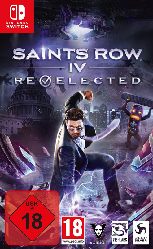 Saints Row IV Re-Elected [uncut] (deutsch spielbar) (AT PEGI) (Nintendo Switch)