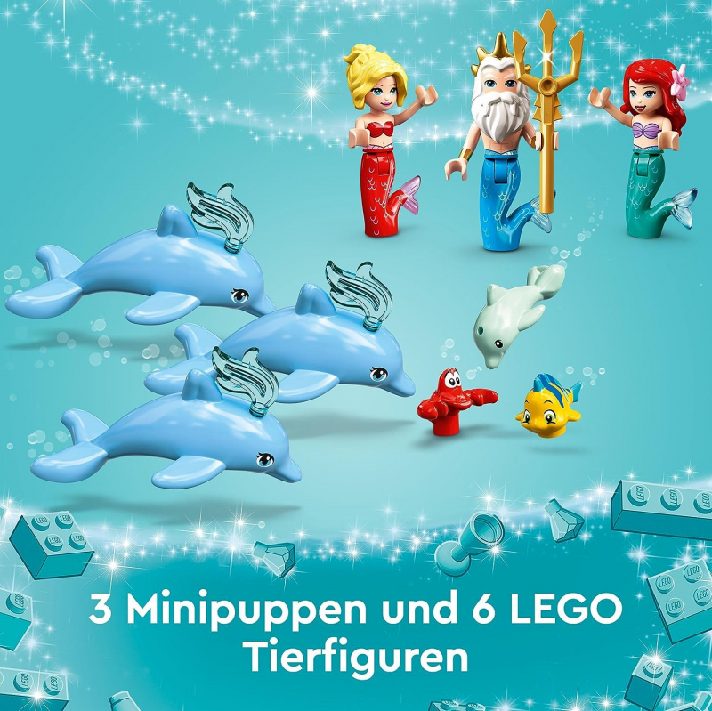 LEGO® Disney 43207 Arielles Unterwasserschloss [neu]