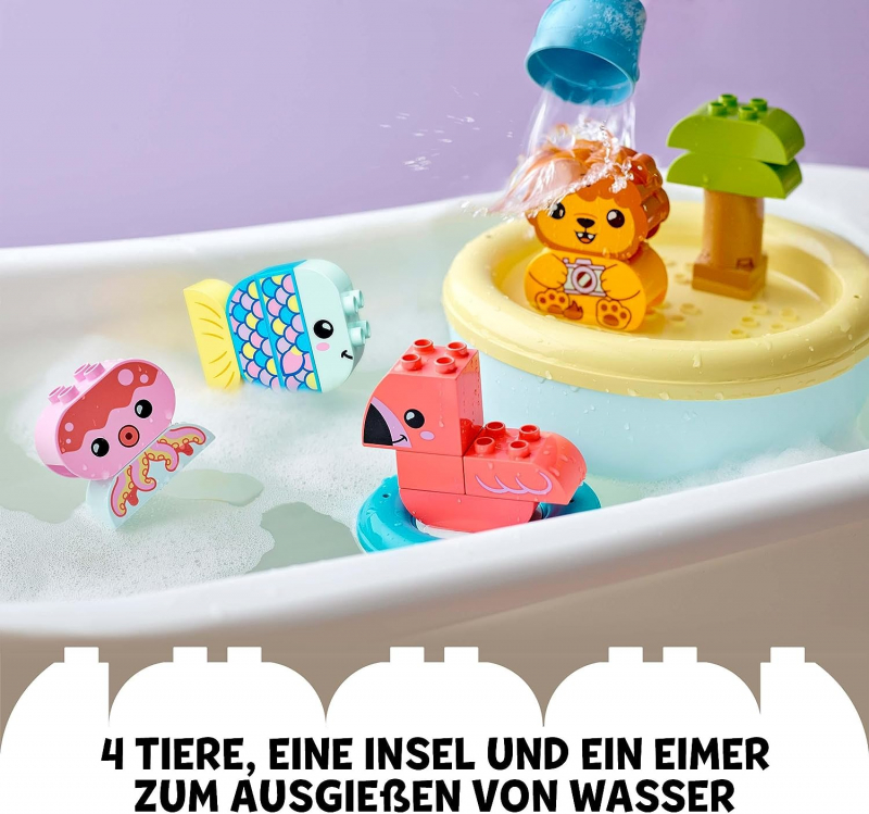 LEGO® Duplo 10966 Badewannenspaß: Schwimmende Tierinsel [neu]